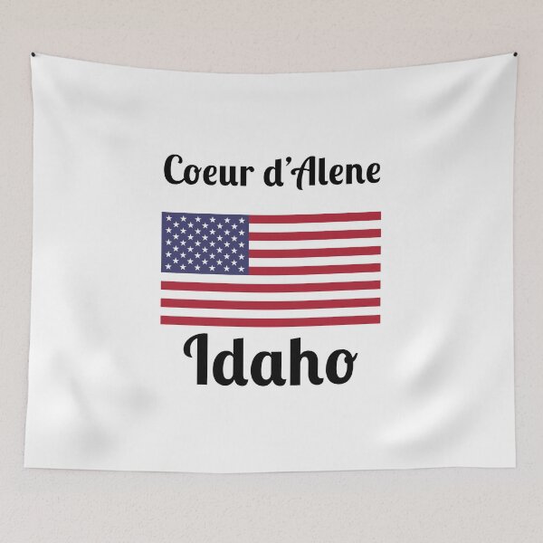 Item preview, Coeur d'Alene Idaho - Stylish Prints, designed and sold by Fleetwood1994.