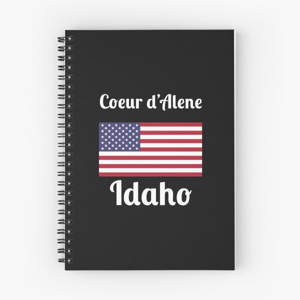 Item preview, Coeur d'Alene Idaho - Stylish Prints, designed and sold by Fleetwood1994.