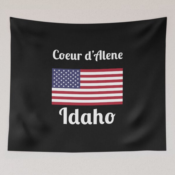 Item preview, Coeur d'Alene Idaho - Stylish Prints, designed and sold by Fleetwood1994.