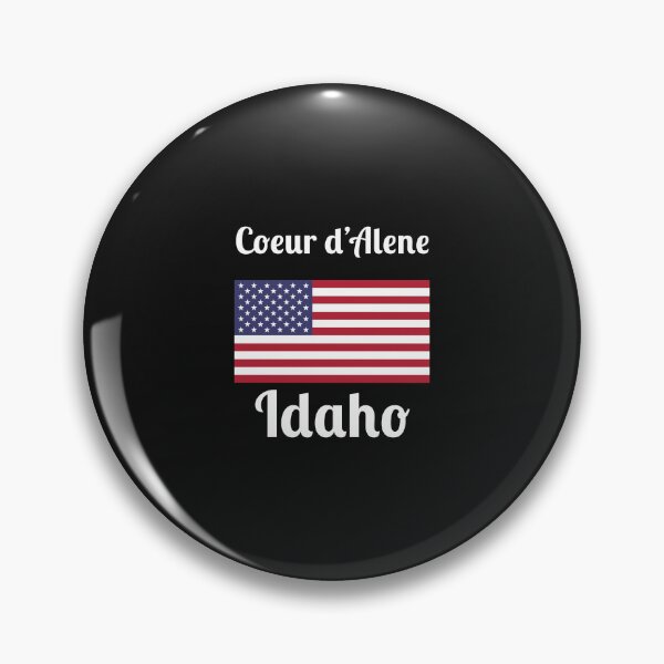 Item preview, Coeur d'Alene Idaho - Stylish Prints, designed and sold by Fleetwood1994.