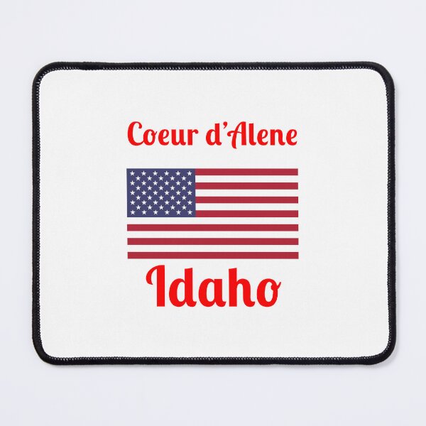 Item preview, Coeur d'Alene Idaho - Stylish Prints, designed and sold by Fleetwood1994.