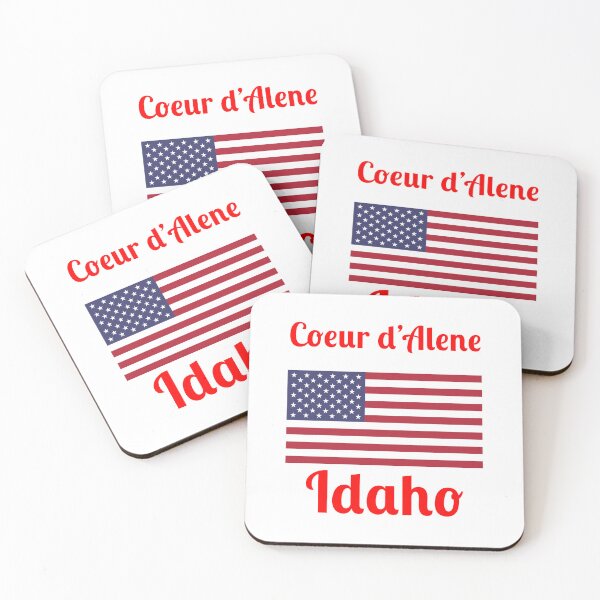 Item preview, Coeur d'Alene Idaho - Stylish Prints, designed and sold by Fleetwood1994.