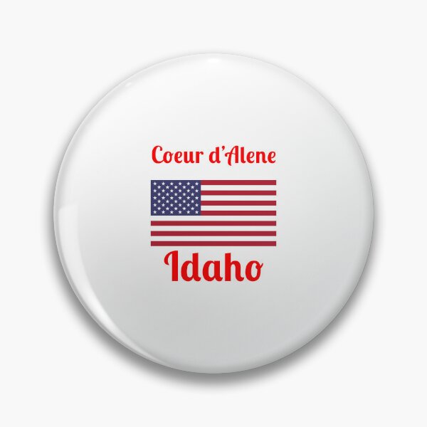 Item preview, Coeur d'Alene Idaho - Stylish Prints, designed and sold by Fleetwood1994.