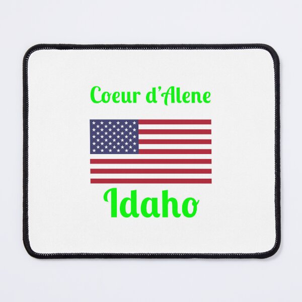 Item preview, Coeur d'Alene Idaho - Stylish Prints, designed and sold by Fleetwood1994.
