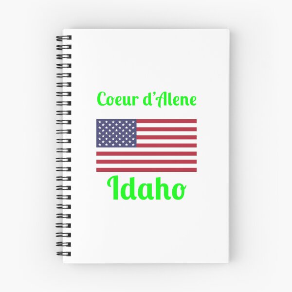 Item preview, Coeur d'Alene Idaho - Stylish Prints, designed and sold by Fleetwood1994.