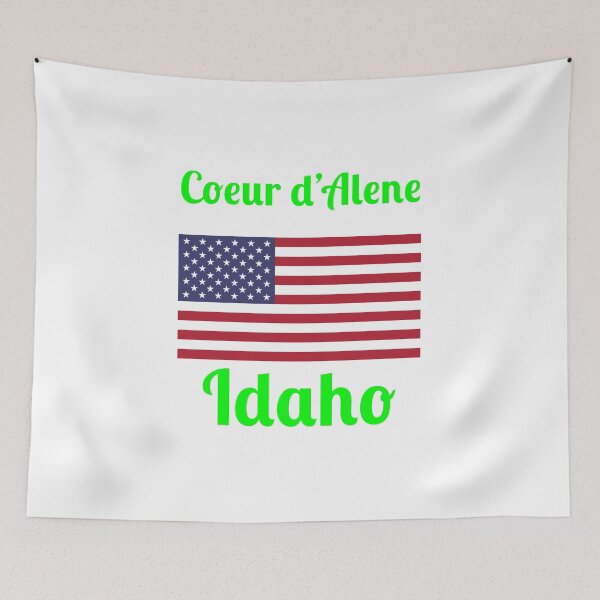 Item preview, Coeur d'Alene Idaho - Stylish Prints, designed and sold by Fleetwood1994.