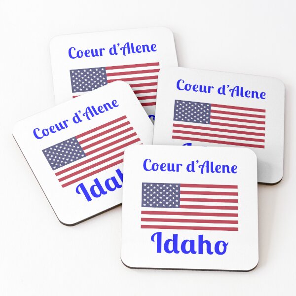 Item preview, Coeur d'Alene Idaho - Stylish Prints, designed and sold by Fleetwood1994.