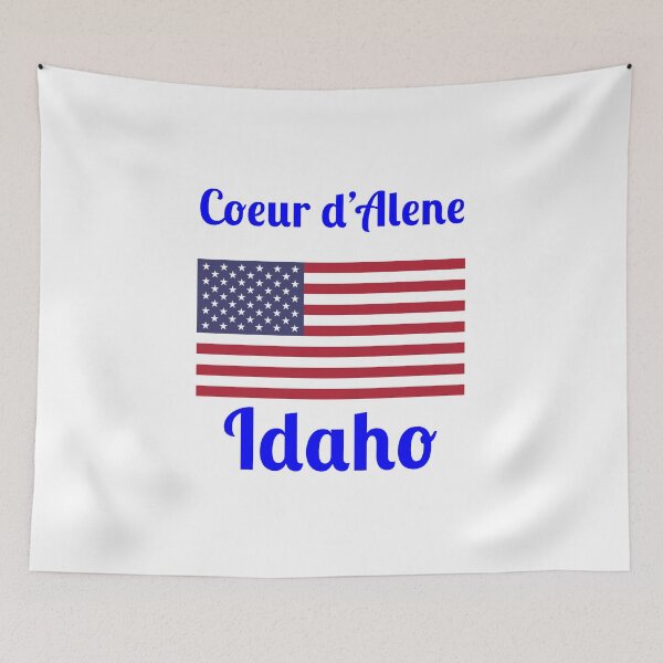 Item preview, Coeur d'Alene Idaho - Stylish Prints, designed and sold by Fleetwood1994.