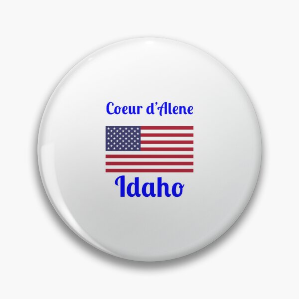 Item preview, Coeur d'Alene Idaho - Stylish Prints, designed and sold by Fleetwood1994.