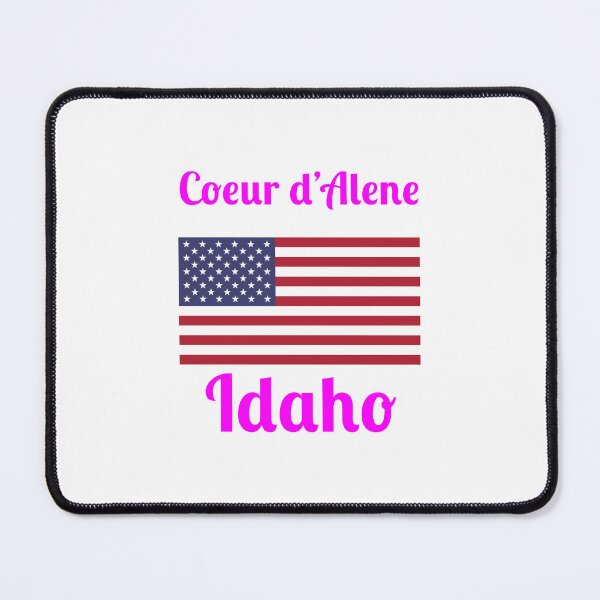 Item preview, Coeur d'Alene Idaho - Stylish Prints, designed and sold by Fleetwood1994.
