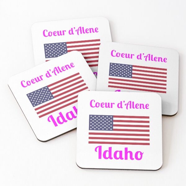 Item preview, Coeur d'Alene Idaho - Stylish Prints, designed and sold by Fleetwood1994.