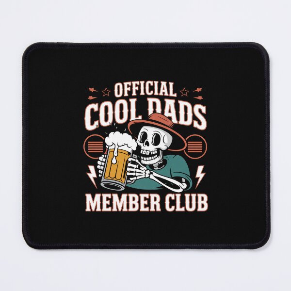 Item preview, Official Cool Dads Member Club - Vintage Skeleton Beer T-Shirt designed and sold by Colorful-Garden.