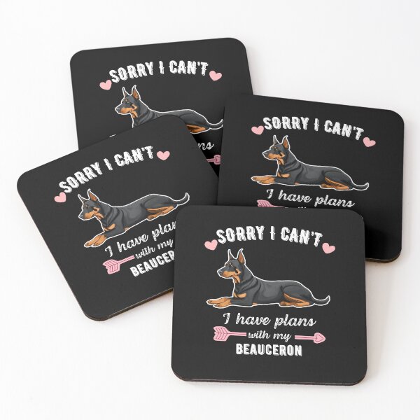Item preview, Sorry I Can't, I Have Plans With My Beauceron - Funny Dog Lover Design designed and sold by GoodyPaws.