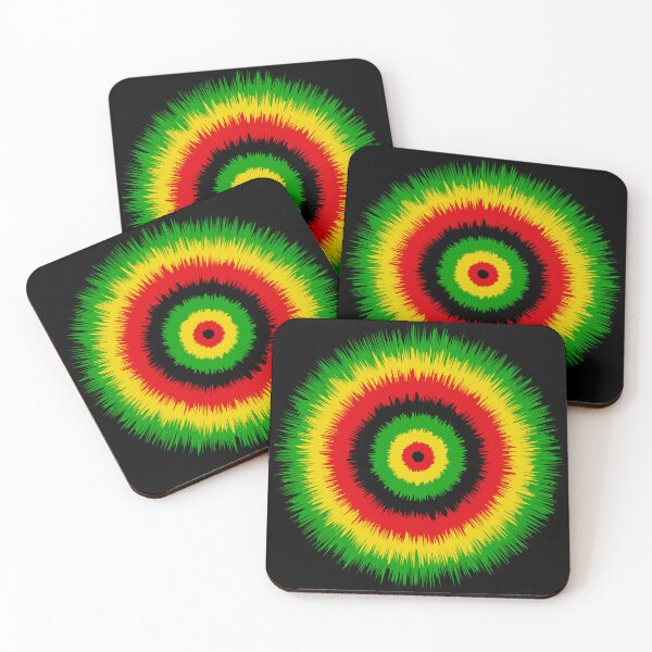 Artikelvorschau, Rasta-Batikmuster entworfen und verkauft von HotHibiscus.