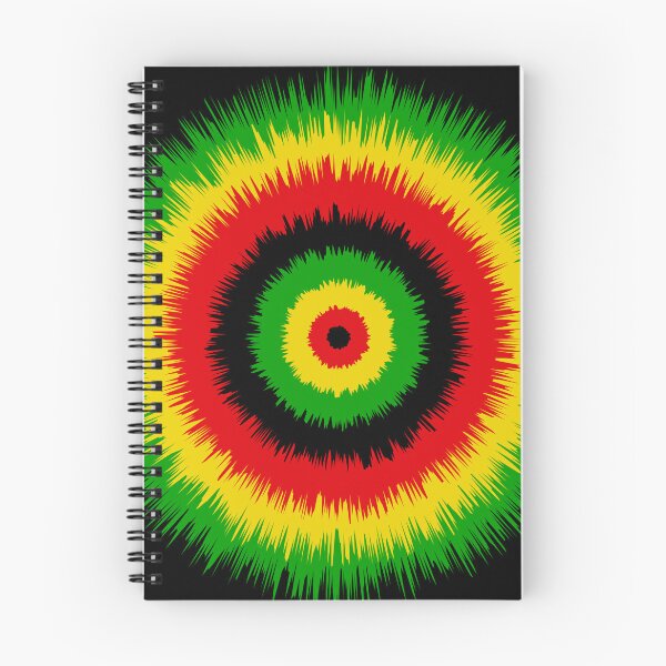 Item preview, Rasta Tie Dye Pattern designed and sold by HotHibiscus.