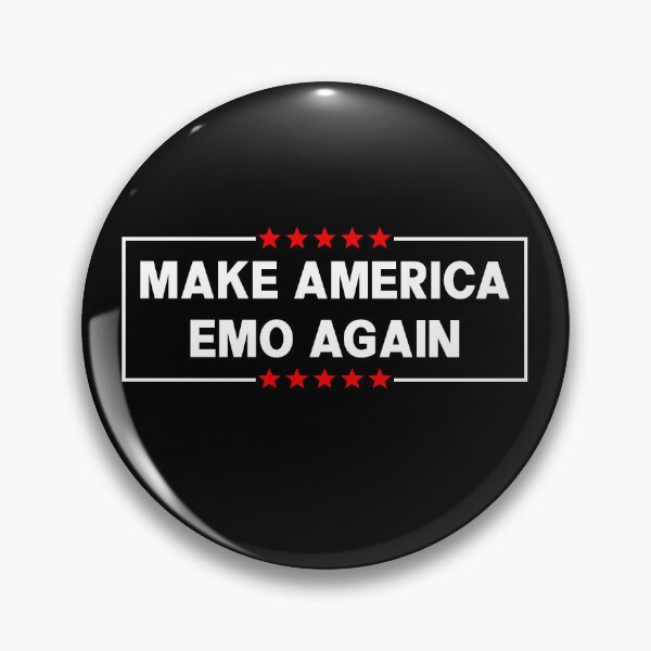 Item preview, Funny Make America Emo Again designed and sold by PixVib.