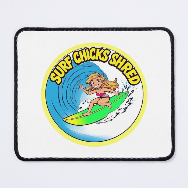 Item preview, Surf Chicks Shred designed and sold by JackFreestone.