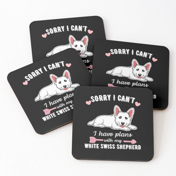 Item preview, Sorry I Can't, I Have Plans With My White Swiss Shepherd - Dog Lover Design designed and sold by GoodyPaws.