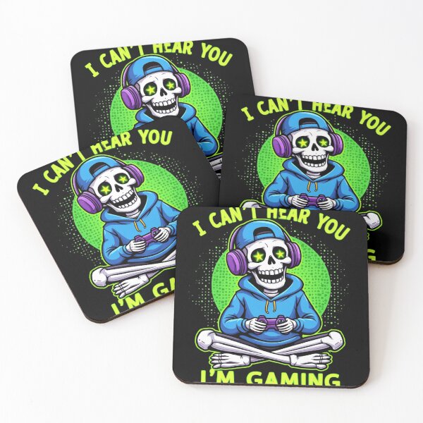 Item preview, Funny Skeleton Gamer I Can’t Hear You I’m Gaming designed and sold by haitrieuic96.