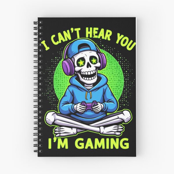 Item preview, Funny Skeleton Gamer I Can’t Hear You I’m Gaming designed and sold by haitrieuic96.