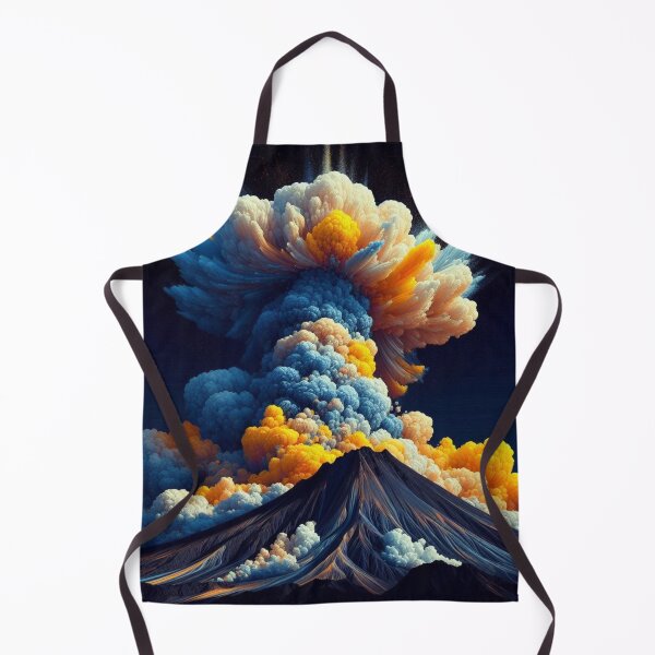 Item preview, Abstract volcanic eruption in colorful splendor designed and sold by Sigtrix.