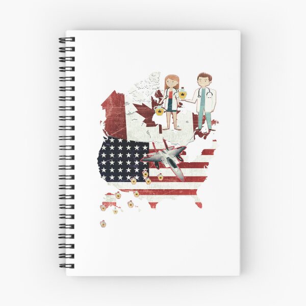 Item preview, Canada Invades the USA - Maple Syrup Bombs and Doctors Design designed and sold by merchhost.