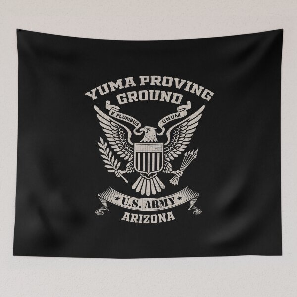 Item preview, Yuma Proving Ground Arizona US Army Base Tribute designed and sold by RayWeberr.