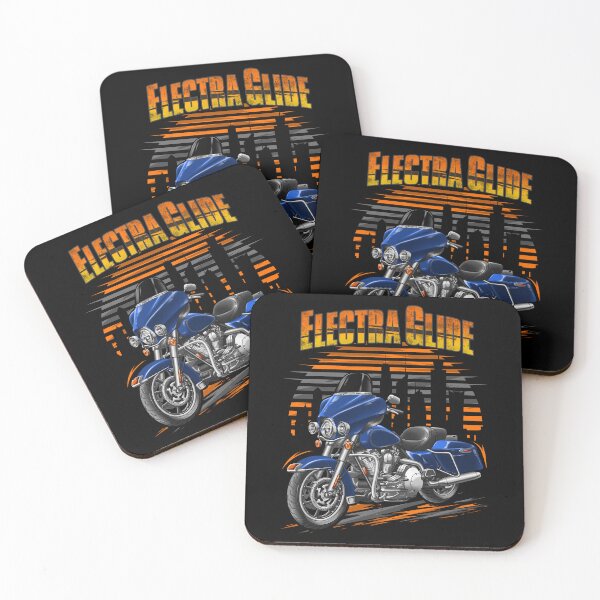 Item preview, Motorcycle Electra Glide Standard FLHT & FLHTI 2007-2008 (Pacific Blue Pearl) for Motorcycle Riders designed and sold by MotoApparelHub.