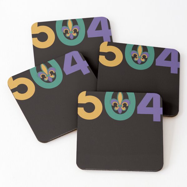 Item preview, Mardi Gras New Orleans 504 For Women Men Kids designed and sold by MAKOPOKOShop.