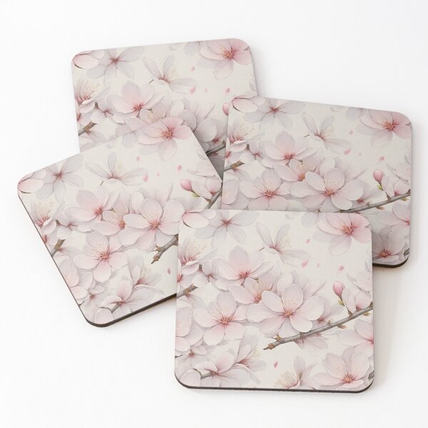 Item preview, Cherry Blossom Flowers Pattern 17 designed and sold by Domo-Design.
