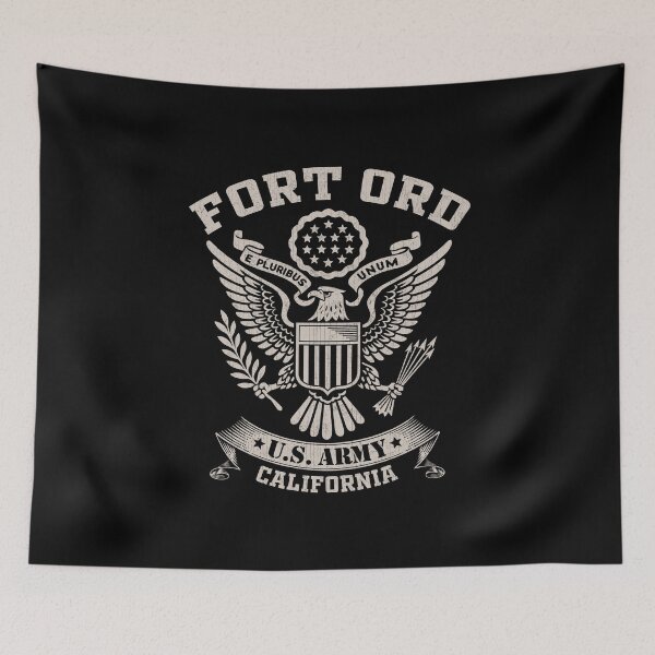 Item preview, Fort Ord California US Army Base Tribute Design designed and sold by RayWeberr.