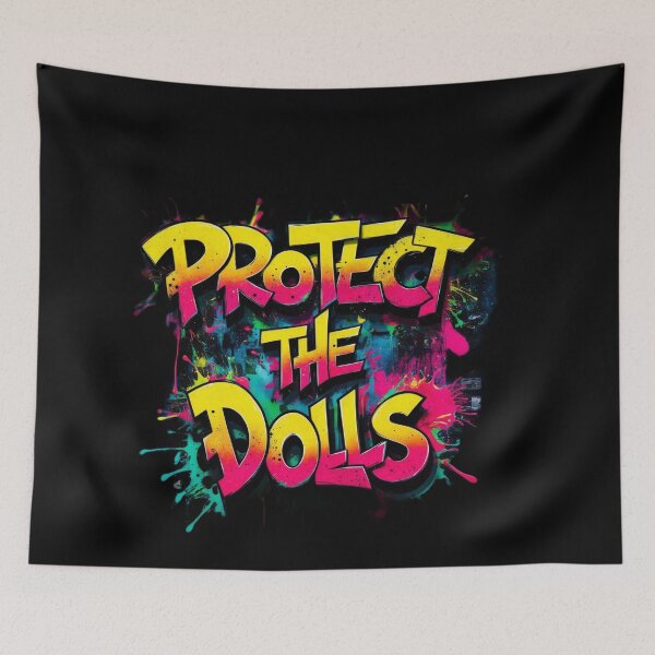 Item preview, Protect The Dolls designed and sold by Pouf Store.