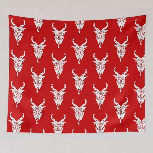 Item preview, Occult Demon Goat – Dark Baphomet Inspired Design designed and sold by Vespra-Macabre.