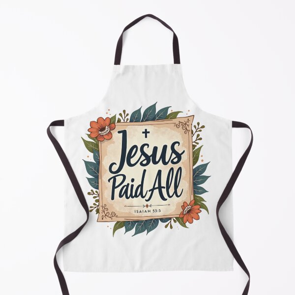 Item preview, Healed by His Wounds – Isaiah 53:5 Jesus Paid It All Artwork designed and sold by ebocraft.