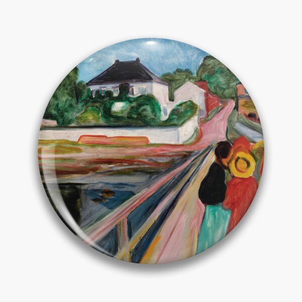Item preview, Girls on the Bridge (Pikene på broen) by Edvard Munch 1902 designed and sold by YNTDigitalHouse.