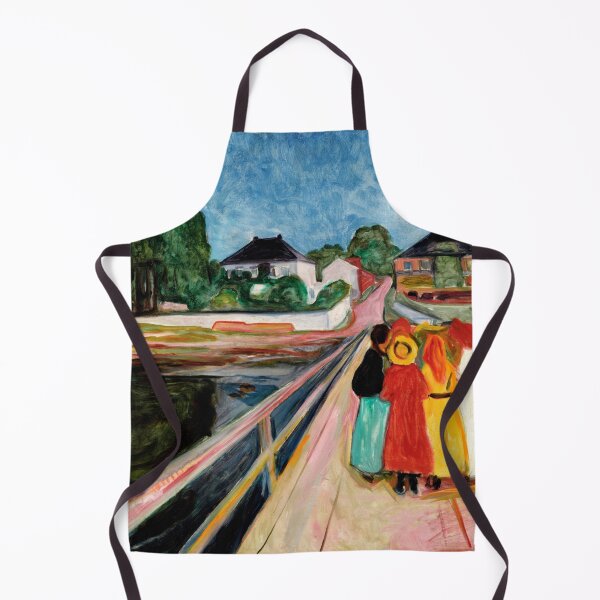 Item preview, Girls on the Bridge (Pikene på broen) by Edvard Munch 1902 designed and sold by YNTDigitalHouse.