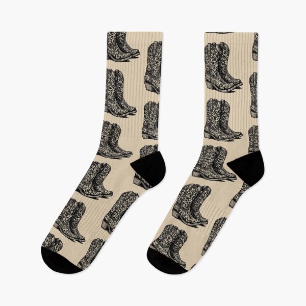 Item preview, Cowboy Boots Floral designed and sold by GraphicsClub.