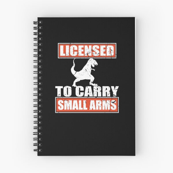 Item preview, Licensed To Carry Small Arms designed and sold by TeeTimeGuys.