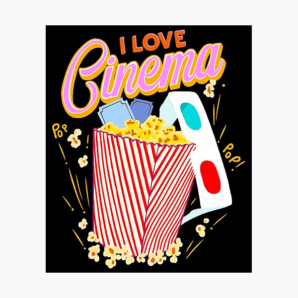 Item preview, I love Cinema designed and sold by IHateDumplings.