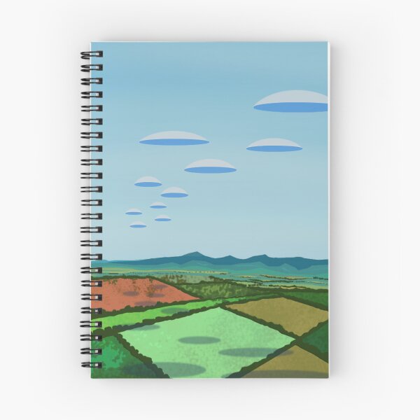 Item preview, lenticular clouds above fields designed and sold by ASKEW GRAPHICS.