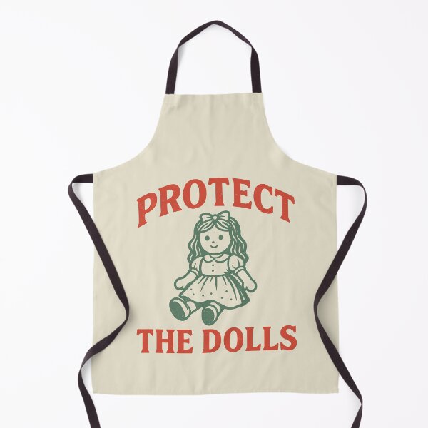 Item preview, Retro Doll Protect The Dolls Art designed and sold by zzz888.