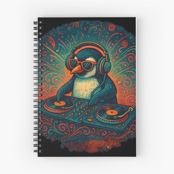 Item preview, DJ Penguin designed and sold by Alpiko.