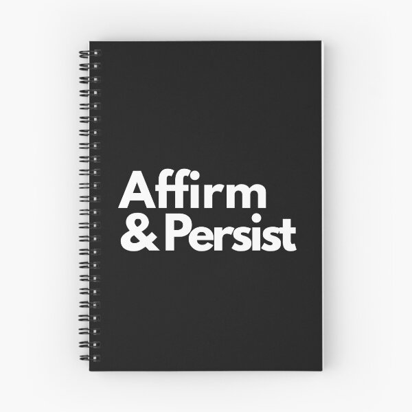 Item preview, Affirm and Persist designed and sold by HalcyonFairy.
