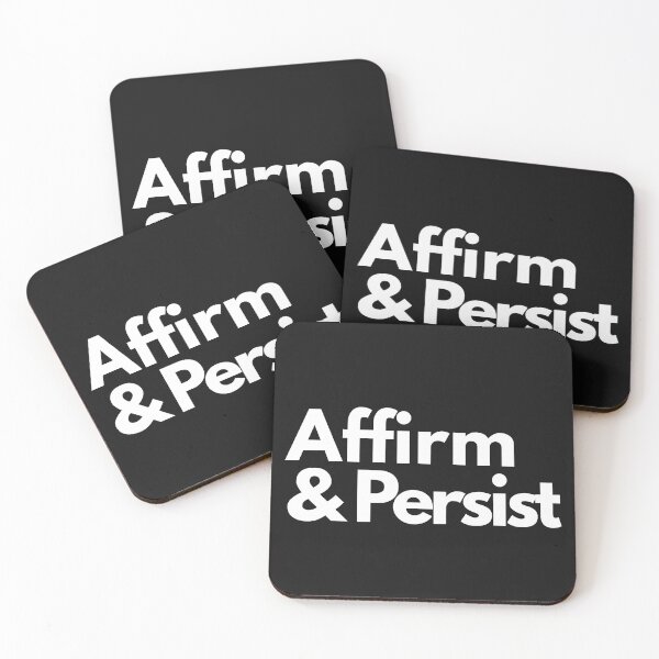 Item preview, Affirm and Persist designed and sold by HalcyonFairy.