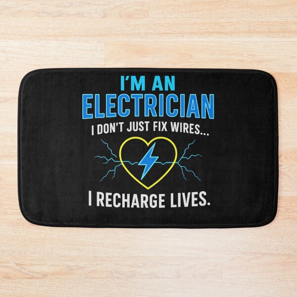 Item preview, "I'm an Electrician. I don't just fix wires... I recharge lives designed and sold by Whispered Ink.