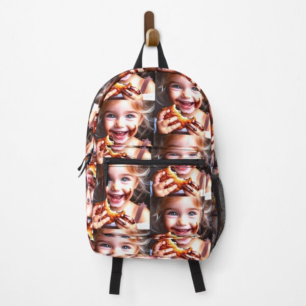 Item preview, Adorable Mischief: A Child’s Irresistible Moment with Pain au Chocolat designed and sold by Fantabulous.