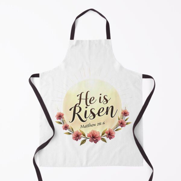 Item preview, Matthew 28:6 – He is Risen Christian Resurrection Art designed and sold by ebocraft.