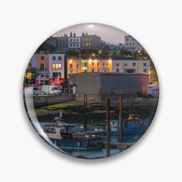 Item preview, Evening view of Ramsgate harbour in England designed and sold by WorldScenery.