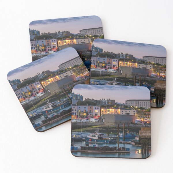 Item preview, Evening view of Ramsgate harbour in England designed and sold by WorldScenery.