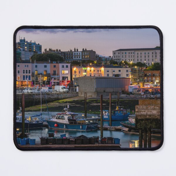 Item preview, Evening view of Ramsgate harbour in England designed and sold by WorldScenery.